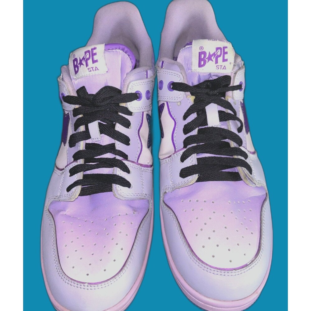 A Bathing Ape BAPE Sk8 Sta M1 ‘Purple’ Size 11 No Box